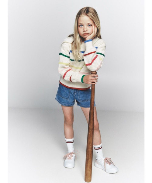 TOMMY HILFIGER（トミーヒルフィガー）の「GIRLS マルチボーダー