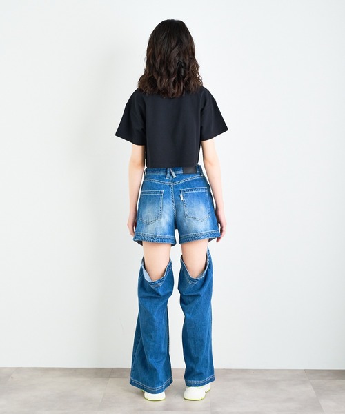 ANNA SUI NYC（アナ スイ エヌ ワイ シー）の「ANNA SUI NYC DREAM LAND Tシャツ（Tシャツ/カットソー・レディース・ホワイト/ブラック・FREE）」の13枚目の写真