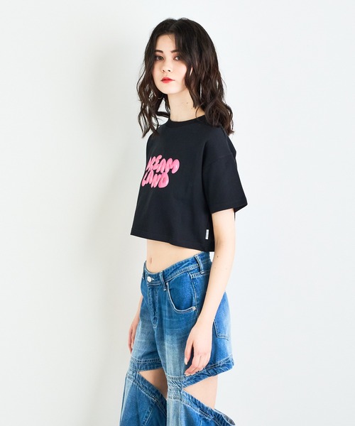 ANNA SUI NYC（アナ スイ エヌ ワイ シー）の「ANNA SUI NYC DREAM LAND Tシャツ（Tシャツ/カットソー・レディース・ホワイト/ブラック・FREE）」の16枚目の写真