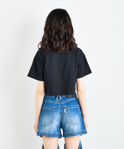 ANNA SUI NYC（アナ スイ エヌ ワイ シー）の「ANNA SUI NYC DREAM LAND Tシャツ（Tシャツ/カットソー・レディース・ホワイト/ブラック・FREE）」の5枚目の写真