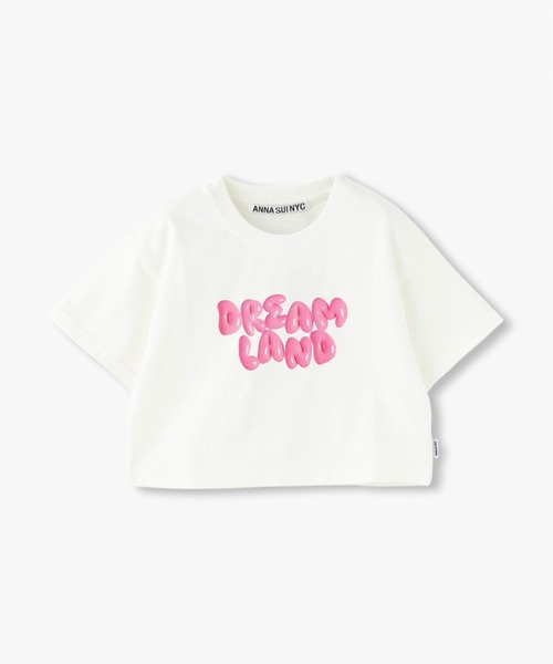 ANNA SUI NYC（アナ スイ エヌ ワイ シー）の「ANNA SUI NYC DREAM LAND Tシャツ（Tシャツ/カットソー・レディース・ホワイト/ブラック・FREE）」の9枚目の写真
