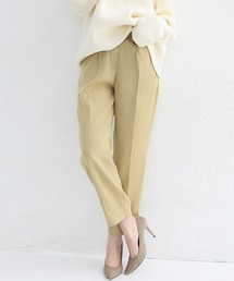 B'day（ビーデイ）の「【 B'day / ビーデー 】細見えすっきりテーパードパンツ（スラックス）」