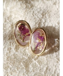 【chiguhagu】押花のピアス(MA)