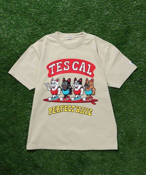 The Endless Summer（エンドレスサマー）の「TES 4BUHI MUSCLE JYM T-SHIRT / Tシャツ（Tシャツ/カットソー・メンズ・ベージュ/ネイビー/ホワイト/ブラック・SMALL/MEDIUM/LARGE/X-LARGE）」の11枚目の写真