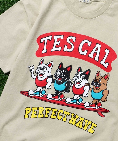 The Endless Summer（エンドレスサマー）の「TES 4BUHI MUSCLE JYM T-SHIRT / Tシャツ（Tシャツ/カットソー・メンズ・ベージュ/ネイビー/ホワイト/ブラック・SMALL/MEDIUM/LARGE/X-LARGE）」の13枚目の写真