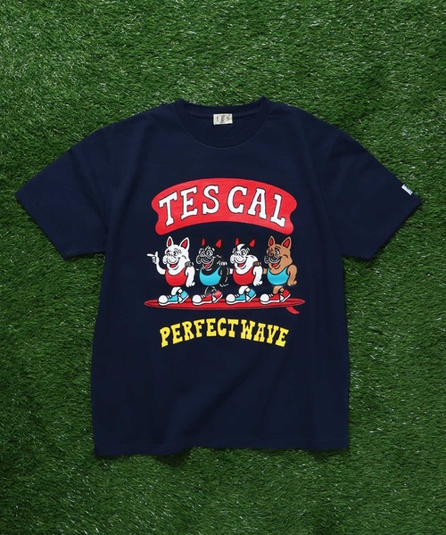 The Endless Summer（エンドレスサマー）の「TES 4BUHI MUSCLE JYM T-SHIRT / Tシャツ（Tシャツ/カットソー・メンズ・ベージュ/ネイビー/ホワイト/ブラック・SMALL/MEDIUM/LARGE/X-LARGE）」の14枚目の写真