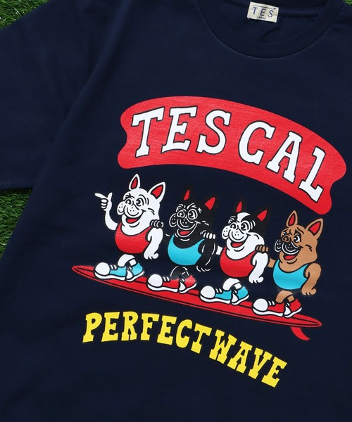 The Endless Summer（エンドレスサマー）の「TES 4BUHI MUSCLE JYM T-SHIRT / Tシャツ（Tシャツ/カットソー・メンズ・ベージュ/ネイビー/ホワイト/ブラック・SMALL/MEDIUM/LARGE/X-LARGE）」の16枚目の写真