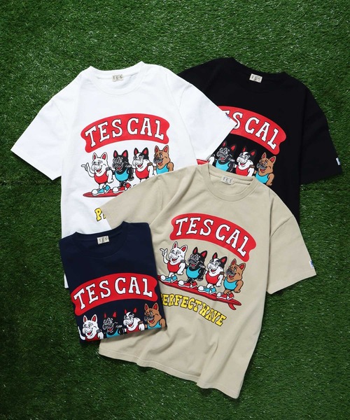 The Endless Summer（エンドレスサマー）の「TES 4BUHI MUSCLE JYM T-SHIRT / Tシャツ（Tシャツ/カットソー・メンズ・ベージュ/ネイビー/ホワイト/ブラック・SMALL/MEDIUM/LARGE/X-LARGE）」の17枚目の写真