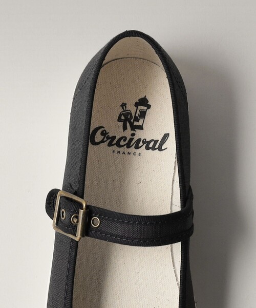 ORCIVAL（オーシバル）の「＜ORCIVAL＞ストラップシューズ（バレエシューズ・レディース・ブラック/ベージュ・23cm/23.5cm/24cm/24.5cm）」の12枚目の写真