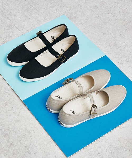 ORCIVAL（オーシバル）の「＜ORCIVAL＞ストラップシューズ（バレエシューズ・レディース・ブラック/ベージュ・23cm/23.5cm/24cm/24.5cm）」の16枚目の写真