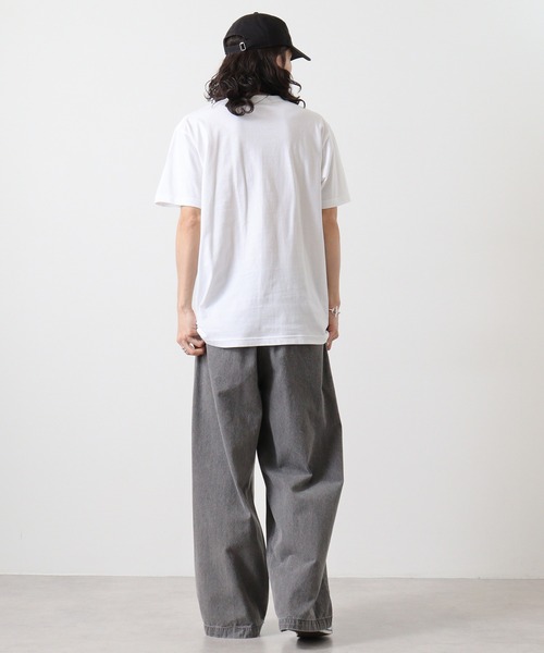 spiritoso(スピリトーゾ)の「spiritoso FRIENDS シートプリントTシャツ 半袖(Tシャツ/カットソー・メンズ・ホワイト/ホワイト系その他/オートミール/ブラック・L/M)」の13枚目の写真
