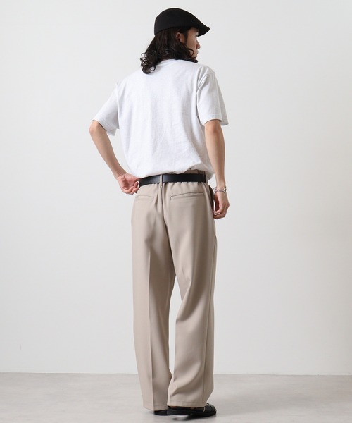 spiritoso(スピリトーゾ)の「spiritoso FRIENDS シートプリントTシャツ 半袖(Tシャツ/カットソー・メンズ・ホワイト/ホワイト系その他/オートミール/ブラック・L/M)」の18枚目の写真