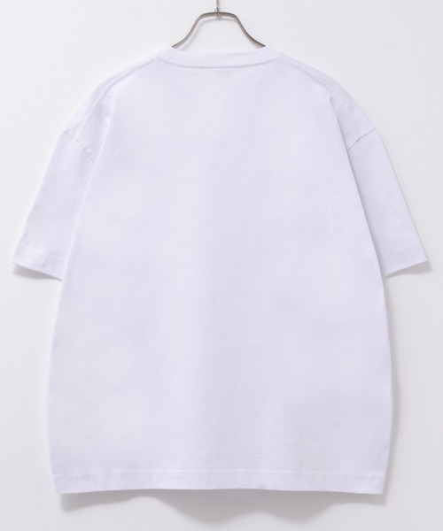 Mac-House（マックハウス）の「GOOD CREW USコットン リラックスフィットクルーネックショートスリーブTEE ユニセックス（Tシャツ/カットソー・メンズ・チャコールグレー/グレー/ブラック/ブルーグリーン/ホワイト/ベージュ・L/S/XXL/XL/M）」の11枚目の写真