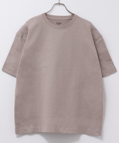 Mac-House（マックハウス）の「GOOD CREW USコットン リラックスフィットクルーネックショートスリーブTEE ユニセックス（Tシャツ/カットソー・メンズ・チャコールグレー/グレー/ブラック/ブルーグリーン/ホワイト/ベージュ・L/S/XXL/XL/M）」の21枚目の写真