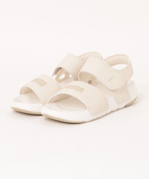 PUMA スポーツサンダル ホワイト PUMA（プーマ）の「PUMA プーマ SOFTRIDE SANDAL PURE NU SOFTRIDE