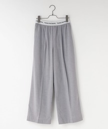 LOWRYS FARM | ウエストロゴワイドパンツ  106316(スラックス)