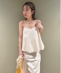 emmi | ウォッシャブルフレアビスチェ(キャミソール)