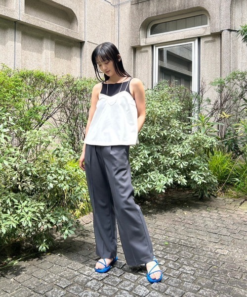 emmi フリンジビスチェ　very掲載 WEB限定 TIME SALE！］ニットビスチェ（4-0021-6-22-011