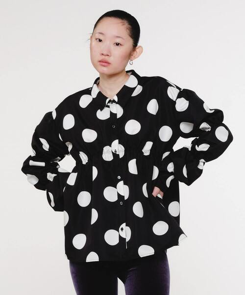 セール】ドットグログラン ブラウス（シャツ/ブラウス）｜FRAPBOIS  