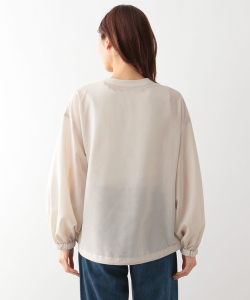 GLOBAL WORK(グローバルワーク)の「シアーブルゾン/986439(ブルゾン・レディース・ブラック/アイボリー・FREE)」の13枚目の写真