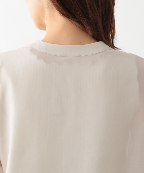 GLOBAL WORK(グローバルワーク)の「シアーブルゾン/986439(ブルゾン・レディース・ブラック/アイボリー・FREE)」の6枚目の写真