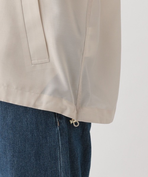 GLOBAL WORK(グローバルワーク)の「シアーブルゾン/986439(ブルゾン・レディース・ブラック/アイボリー・FREE)」の9枚目の写真