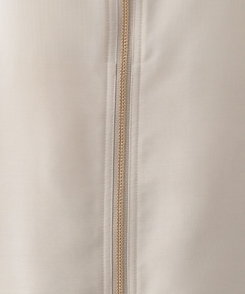 GLOBAL WORK(グローバルワーク)の「シアーブルゾン/986439(ブルゾン・レディース・ブラック/アイボリー・FREE)」の3枚目の写真