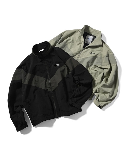 LFYT（エルエフワイティー）の「LFYT ラファイエット [Lafayette] - アーミー トラックジャケット [ARMY TRACK JACKET LS241001]（ナイロンジャケット・メンズ・グレー/ブラック・XL/L/M/XXL）」の3枚目の写真