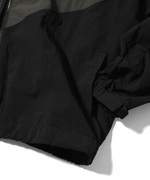 LFYT（エルエフワイティー）の「LFYT ラファイエット [Lafayette] - アーミー トラックジャケット [ARMY TRACK JACKET LS241001]（ナイロンジャケット・メンズ・グレー/ブラック・XL/L/M/XXL）」の6枚目の写真