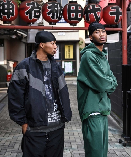 LFYT（エルエフワイティー）の「LFYT ラファイエット [Lafayette] - アーミー トラックジャケット [ARMY TRACK JACKET LS241001]（ナイロンジャケット・メンズ・グレー/ブラック・XL/L/M/XXL）」の21枚目の写真