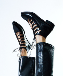 LAROUTE | 【TOPAZZ×LAROUTE】レースアップシューズ(パンプス)