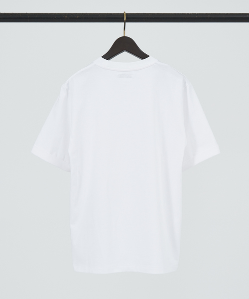 DESIGNWORKS（デザインワークス）の「DWエンブロイダリーTシャツ（Tシャツ/カットソー・メンズ・ホワイト/ブラック・46/48/50）」の5枚目の写真