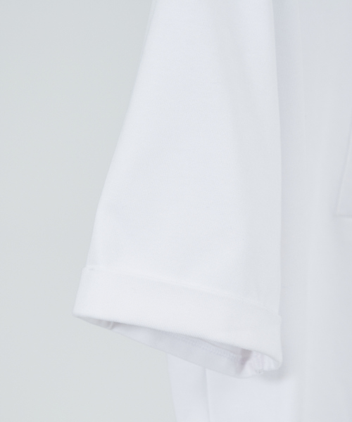 DESIGNWORKS（デザインワークス）の「DWエンブロイダリーTシャツ（Tシャツ/カットソー・メンズ・ホワイト/ブラック・46/48/50）」の7枚目の写真