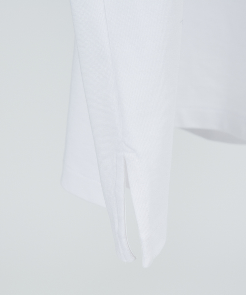 DESIGNWORKS（デザインワークス）の「DWエンブロイダリーTシャツ（Tシャツ/カットソー・メンズ・ホワイト/ブラック・46/48/50）」の8枚目の写真