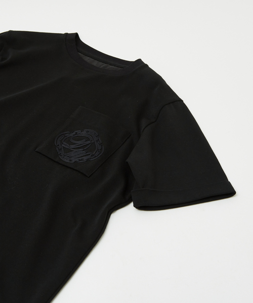 DESIGNWORKS（デザインワークス）の「DWエンブロイダリーTシャツ（Tシャツ/カットソー・メンズ・ホワイト/ブラック・46/48/50）」の16枚目の写真