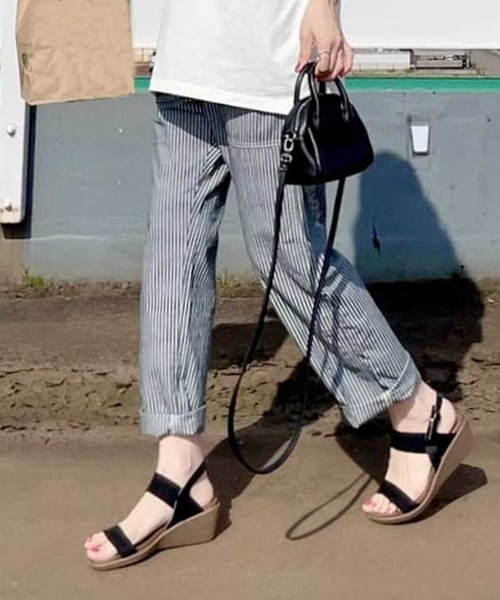 Lee(リー)の「【Lee】LEE EASY PANTS(その他パンツ・レディース・ブルー・M/L)」の1枚目の写真