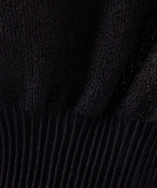 THE PAUSE(ザ ポーズ)の「【THE PAUSE】シャイニーシアーノースリーブプルオーバー(ニット/セーター・レディース・ライトベージュ/ブラック/ブルー・FREE)」の11枚目の写真