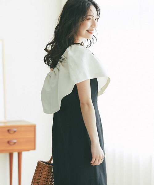 La boutique BonBon（ラブティックボンボン）の「マルチウェイマーメイドワンピース（ワンピース・レディース・ネイビー/ブラック・36/38）」の22枚目の写真