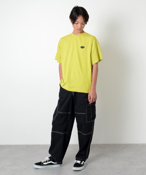 GLAZOS(グラソス)の「【大人向けサイズあり】【接触冷感】【速乾】【UVカット】クールラフ・バスケグラフィティプリント半袖Tシャツ(Tシャツ/カットソー・キッズ・ブルー/ブラック/グリーン系その他・140cm/150cm/160cm/170cm)」の9枚目の写真