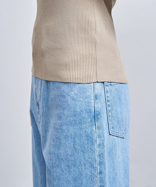 UNITED ARROWS（ユナイテッドアローズ）の「リブ スティック キャミソール（キャミソール・レディース・オフホワイト/ブラック/ベージュ/ダークグレー・FREE）」の21枚目の写真