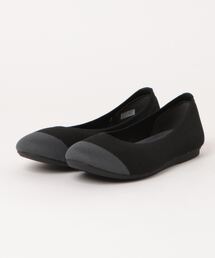 ABC SELECT エービーシーセレクト ROUND KNIT ラウンドニットパンプス W5043 BLACK/CHARCOAL