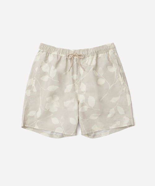 Saturdays NYC(サタデーズ ニューヨークシティ )の「TIMOTHY FLORAL IMPRESSIONS SWIM SHORTS(その他パンツ・メンズ・ベージュ/ブラック・S/M/L/XL/X-SMALL)」の2枚目の写真