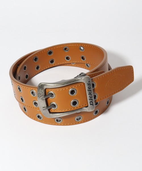 セール】【Dickies/ディッキーズ】Wハトメ PUレザーベルト40mm