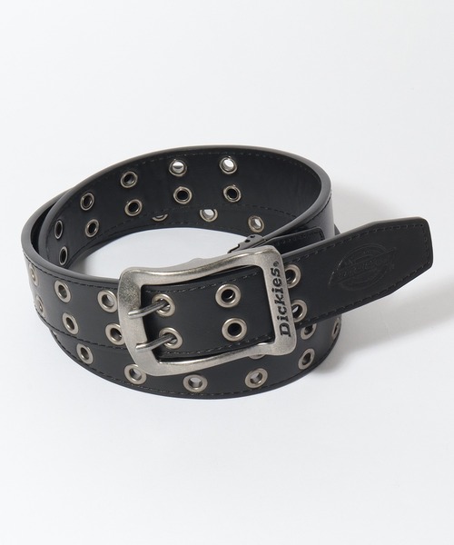セール】【Dickies/ディッキーズ】Wハトメ PUレザーベルト40mm