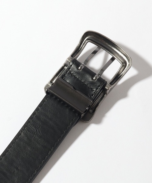 Dickies(ディッキーズ)の「【Dickies/ディッキーズ】Wハトメ PUレザーベルト40mm(ベルト・メンズ・ホワイト/ブラック/ブラウン/ダークブラウン・FREE)」の9枚目の写真