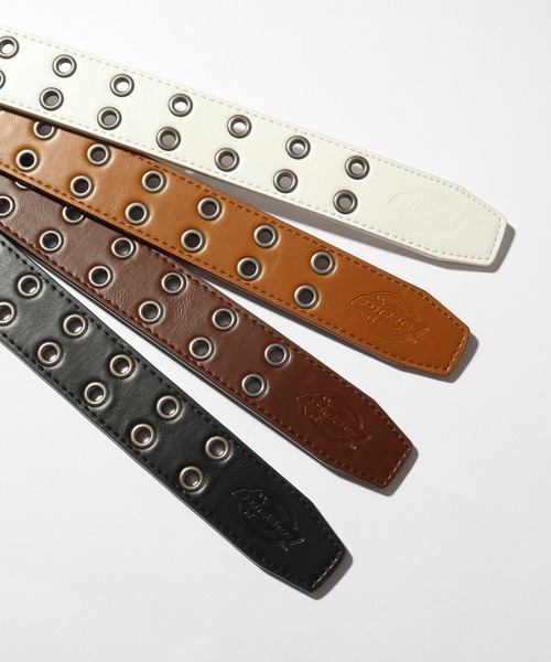 Dickies(ディッキーズ)の「【Dickies/ディッキーズ】Wハトメ PUレザーベルト40mm(ベルト・メンズ・ホワイト/ブラック/ブラウン/ダークブラウン・FREE)」の13枚目の写真
