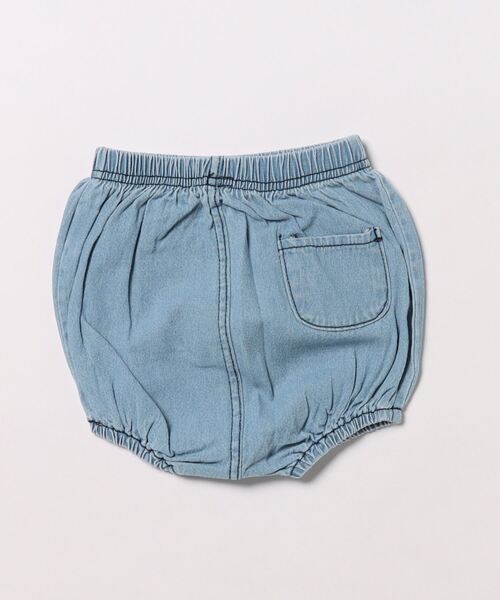 Bambin(ボンバン)の「【 Bambin / ボンバン 】 デニム ブルマ パンツ(デニムパンツ・キッズ・ライトブルー/ブルー・70/80/90)」の7枚目の写真