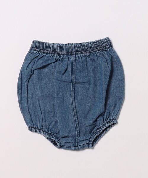 Bambin(ボンバン)の「【 Bambin / ボンバン 】 デニム ブルマ パンツ(デニムパンツ・キッズ・ライトブルー/ブルー・70/80/90)」の6枚目の写真