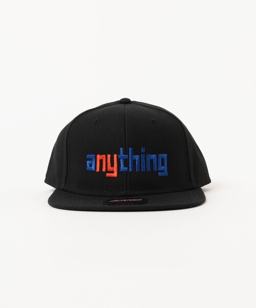 aNYthing（エニシング）の「aNYthing / SPEEDBALL LOGO FLAT BRIM（キャップ・メンズ・ブラック・ONE SIZE）」の3枚目の写真
