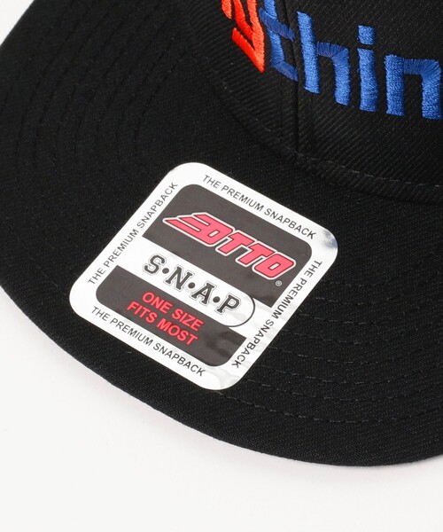 aNYthing（エニシング）の「aNYthing / SPEEDBALL LOGO FLAT BRIM（キャップ・メンズ・ブラック・ONE SIZE）」の5枚目の写真